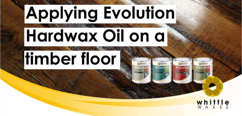 Applying Evolution Hardwax Oil on a Timber Floor