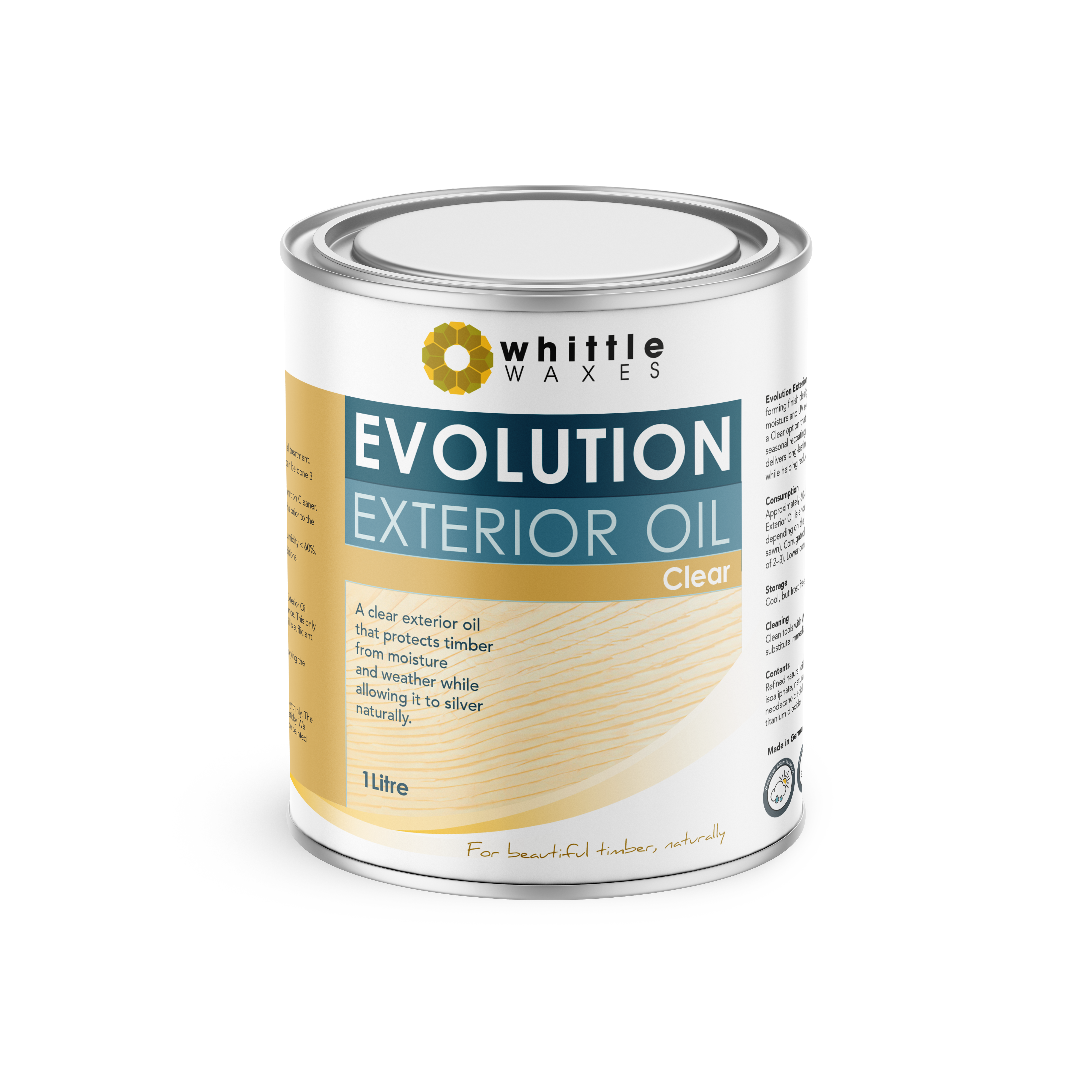 Evolution Exterior Oil – Clear