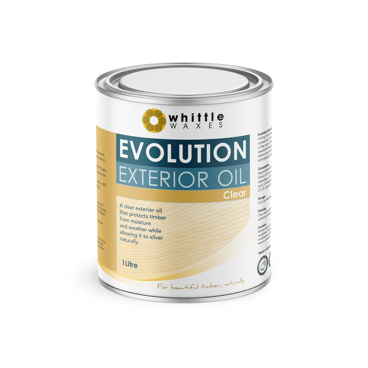 Evolution Exterior Oil – Clear