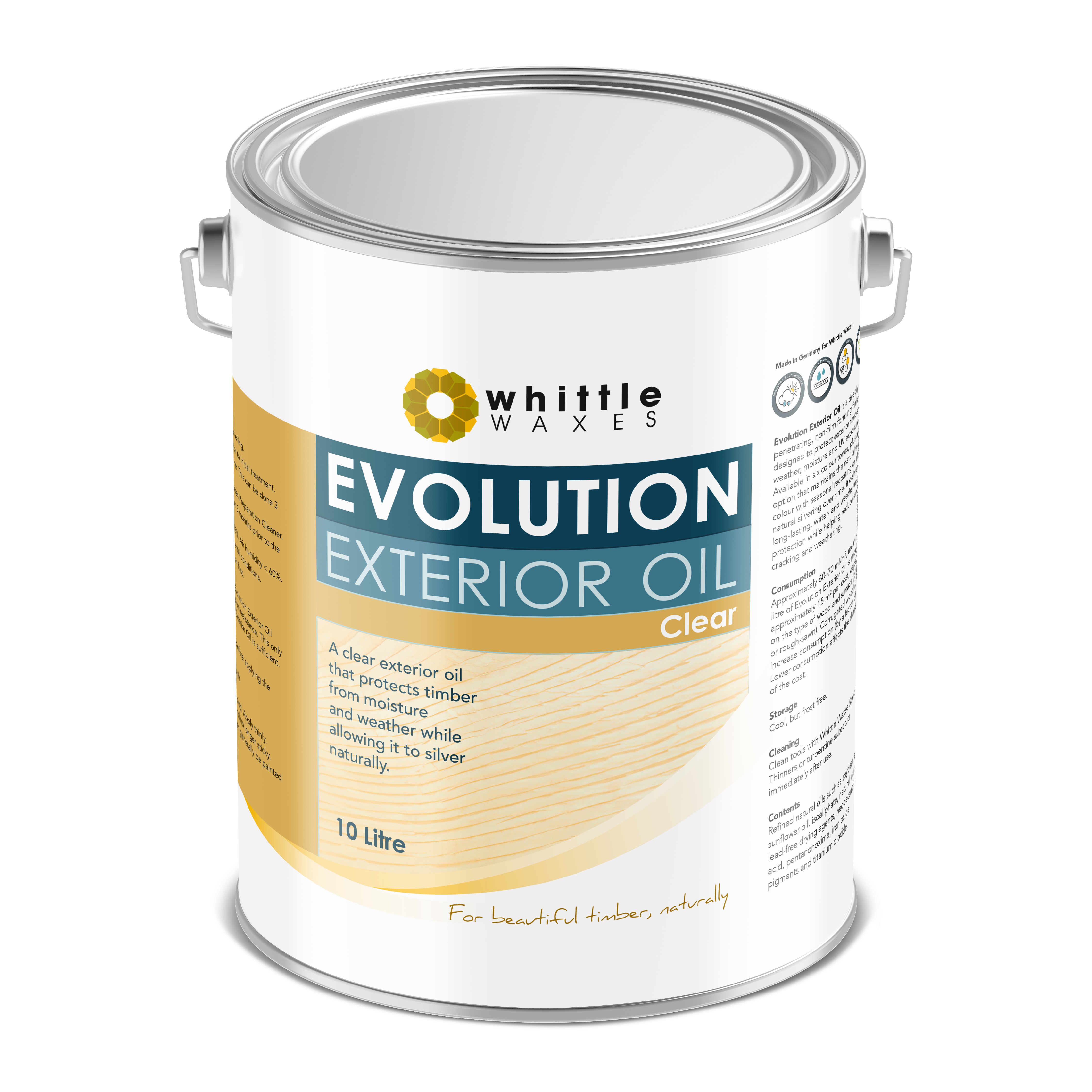 Evolution Exterior Oil – Clear