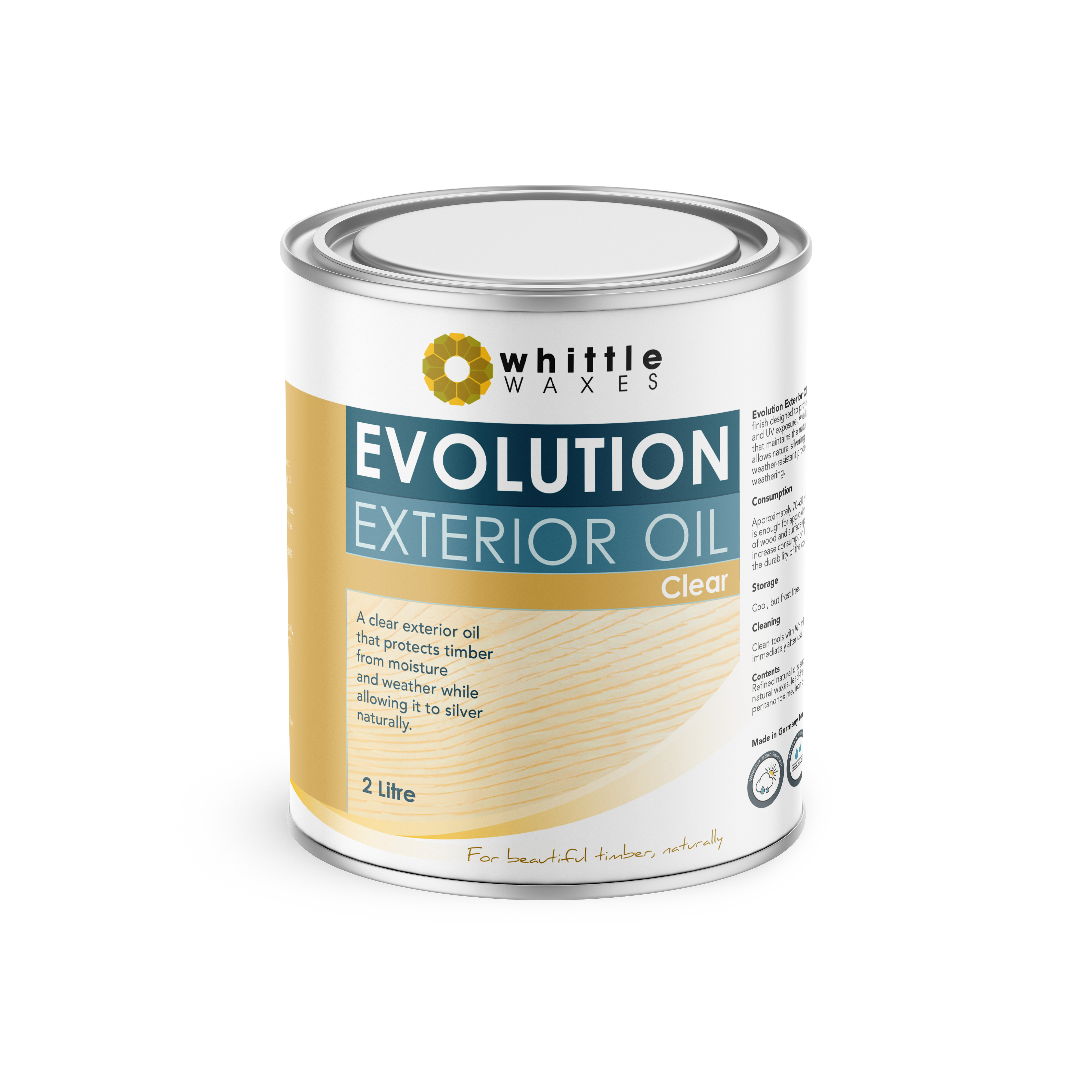 Evolution Exterior Oil – Clear