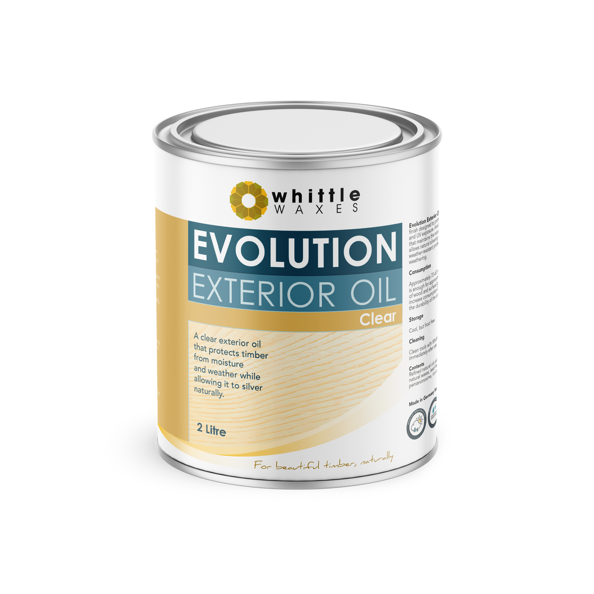 Evolution Exterior Oil – Clear