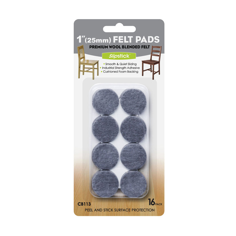 Ultra heavy duty felt pads (16pcs – 25mm diameter)