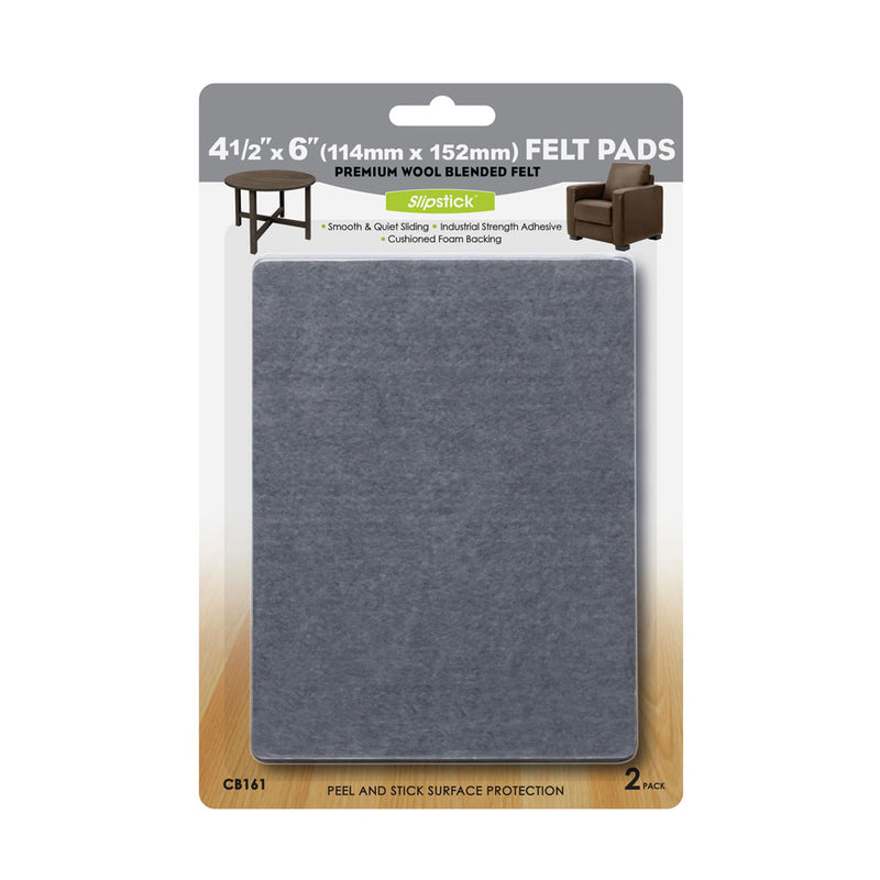 Ultra heavy duty self-adhesive felt blankets (Set of 2 – 114mm x 152mm)