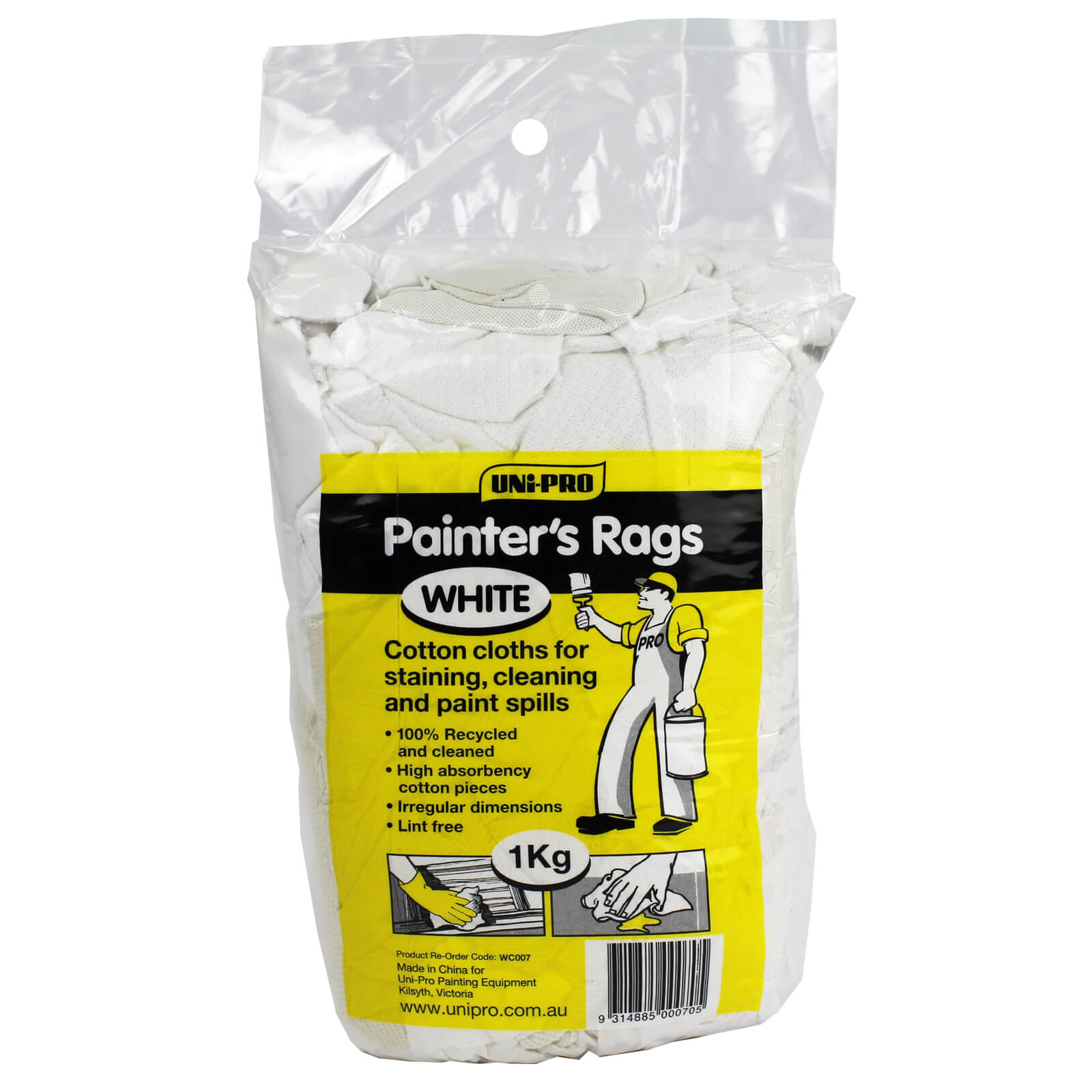 Uni-Pro Bag of Rags - 1kg