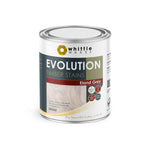 Whittle Waxes Evolution Colours (Eland Grey) - quality timber stain - 500ml