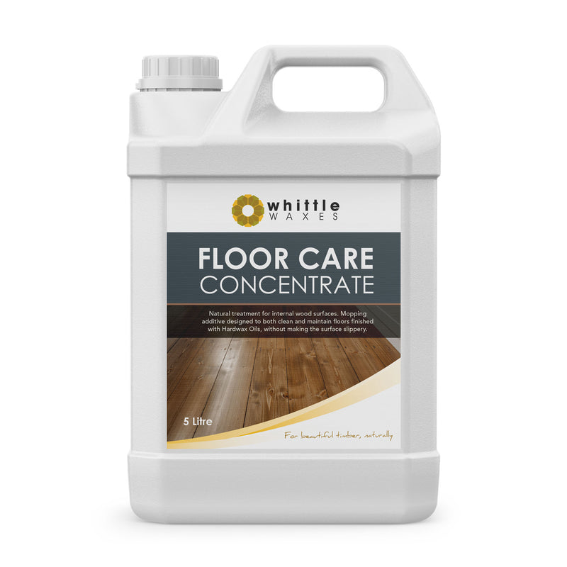 Whittle Waxes Floor Care Concentrate - cleaning and care treatment for wood surfaces - 5 Litre