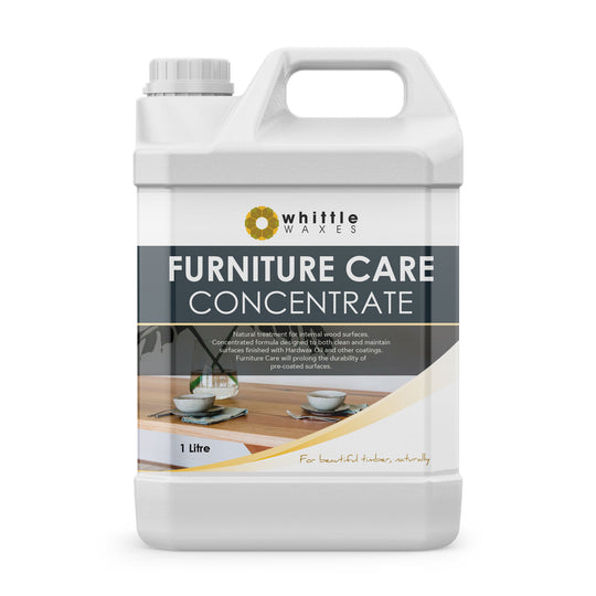 Whittle Waxes Furniture Care Concentrate - cleaning and care treatment for wooden furniture - 1 Litre
