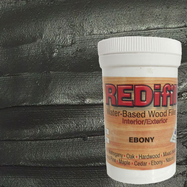 REDifill wood filler (Ebony)